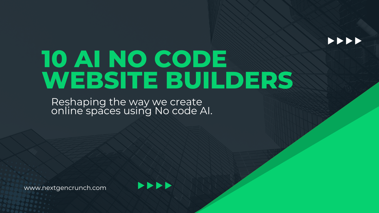 AI No Code Website Builders